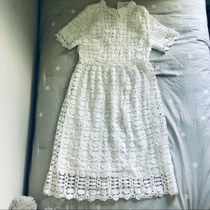 JessaKae Romantic Collared Lace Dress